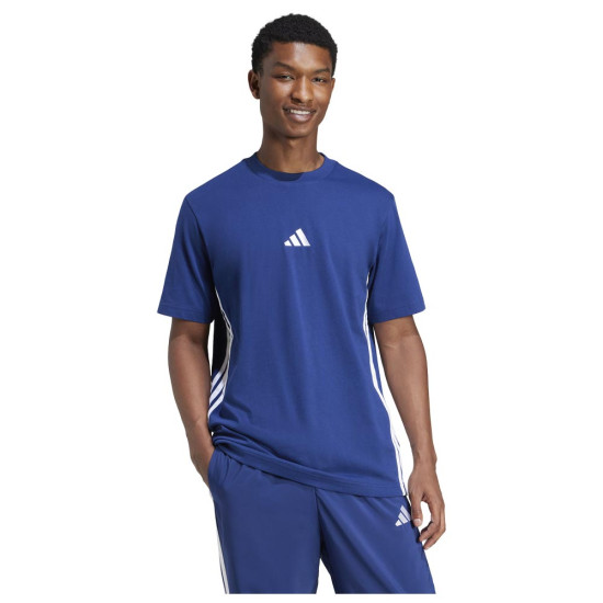 Adidas Ανδρική κοντομάνικη μπλούζα Essentials 3-S Single Jersey Tee